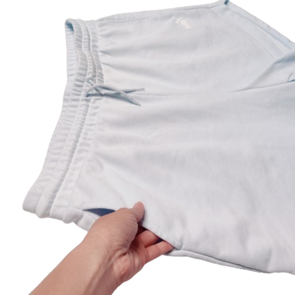 Women’s Puma Shorts Size XXL Light Blue Elastic Waistband 2 Side Pockets - Picture 7 of 11